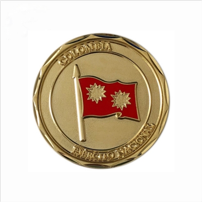 3D flag custom challenge coin