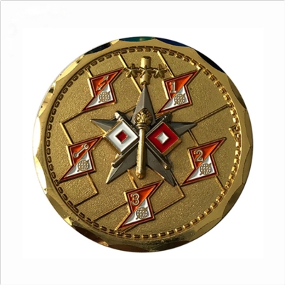 Novelty 3D metal coins manufacturer