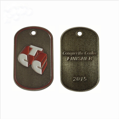 Souvenir event dog tags